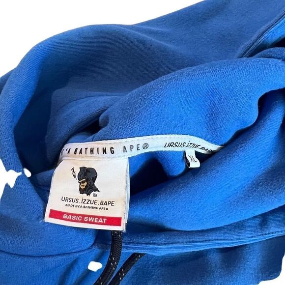 Bape × Izzue Ursus Izzue Bape A Bathing Ape
Blue Reflective Hoodie size XL - Picture 4 of 8